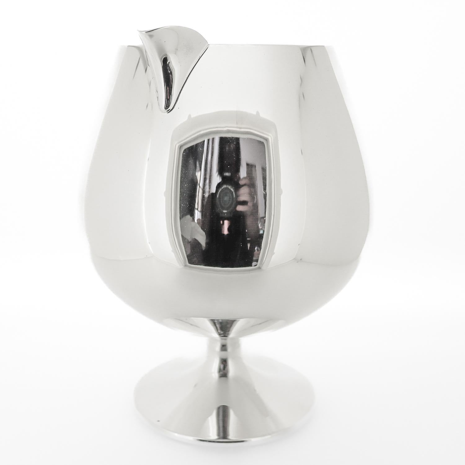 Tiffany & Co. Moderner Cocktail- oder Brandy-Krug aus Sterlingsilber aus der Mitte des Jahrhunderts (Moderne der Mitte des Jahrhunderts) im Angebot