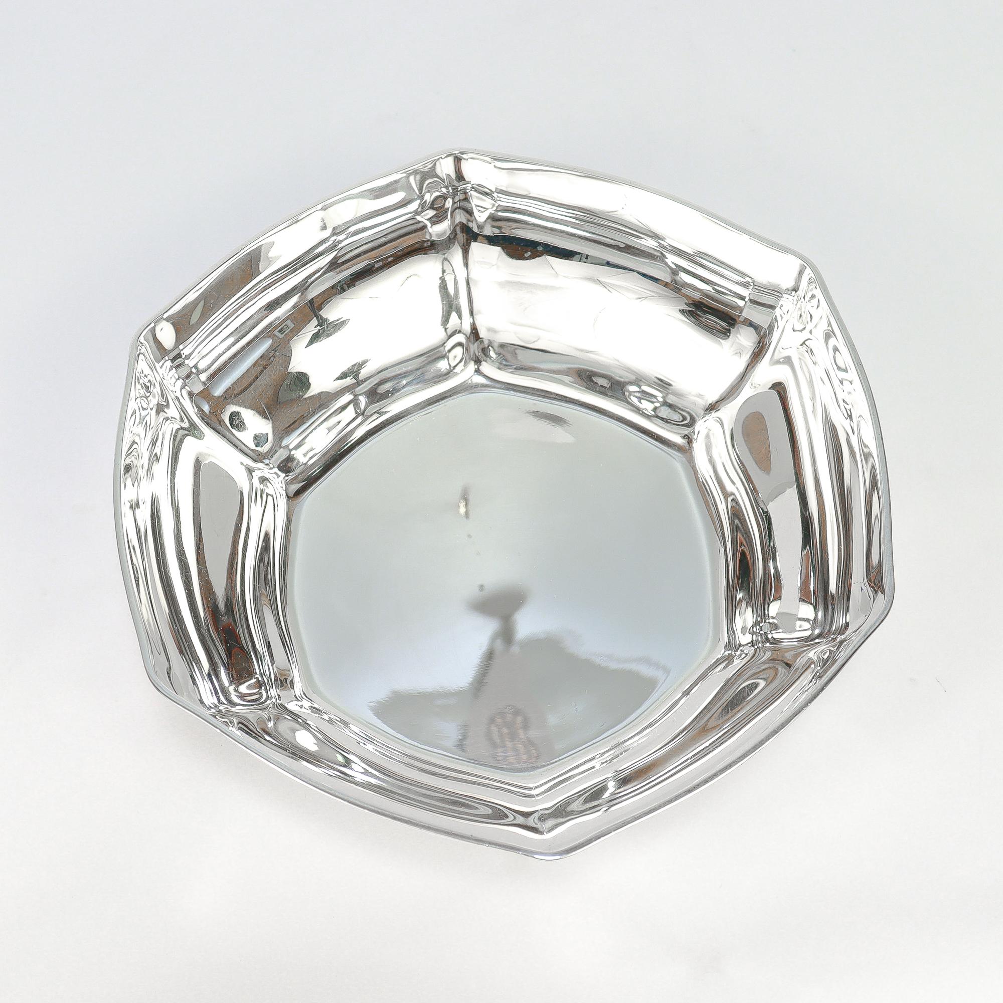 Tiffany & Co. Coupe à fruits en argent Sterling Mid-Century Modern en vente 1