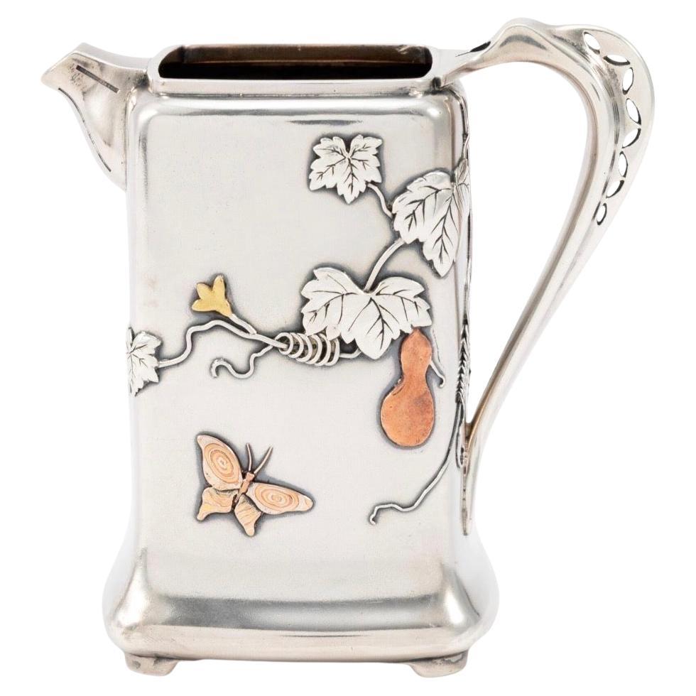 Tiffany 
Co Sterling Silver 
Mixed Metal Creamer Designed by, Edward C. Moore im Angebot