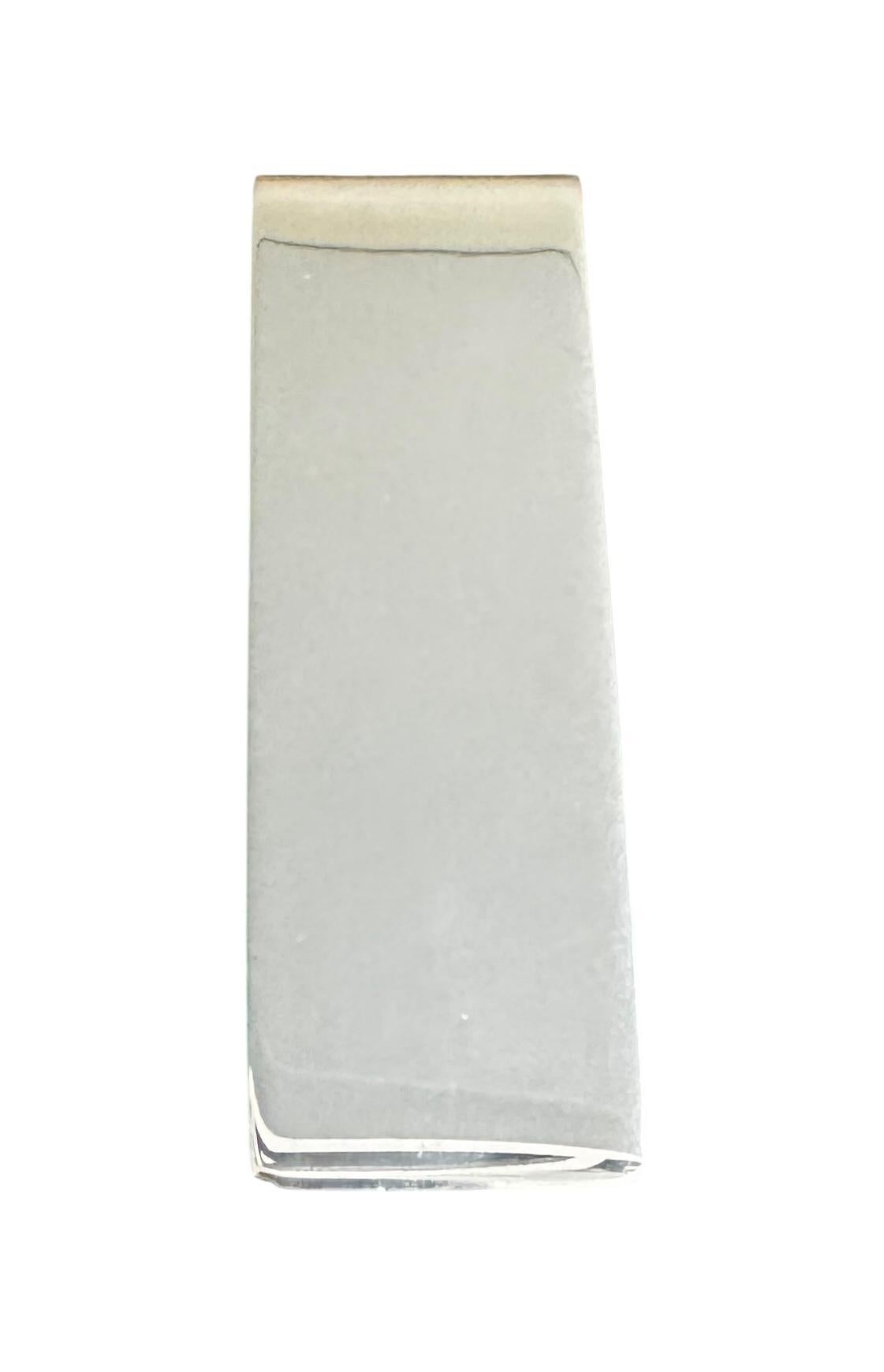 Tiffany & Co. Sterling Silber Geldklammer # 22593