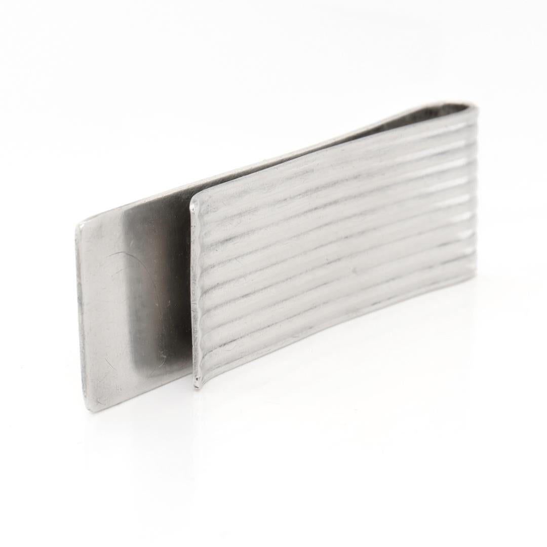 Tiffany & Co. Sterling Silver Money Clip For Sale 6