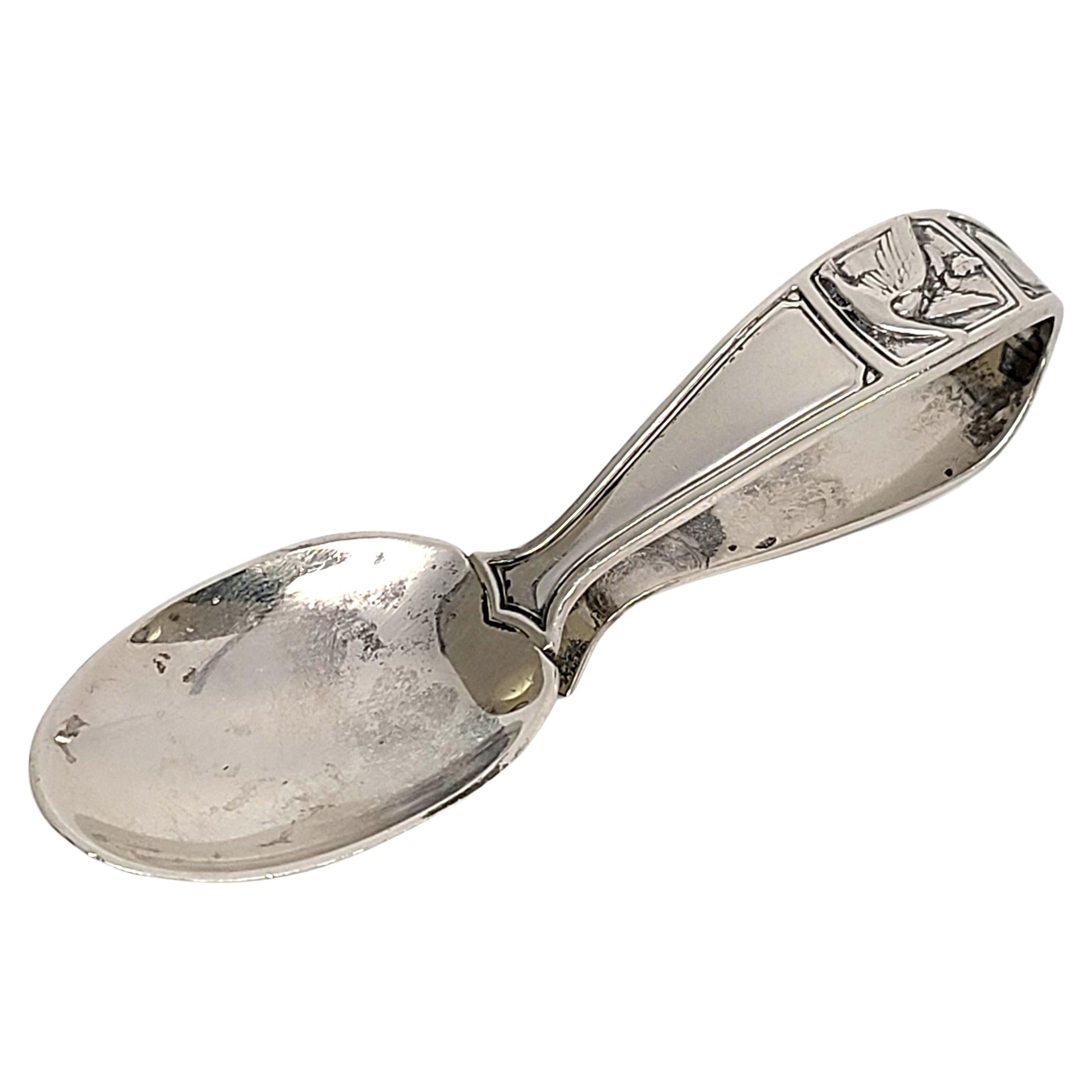 Rare Japanese by Tiffany and Co. Sterling Silver Pea Spoon at 1stDibs