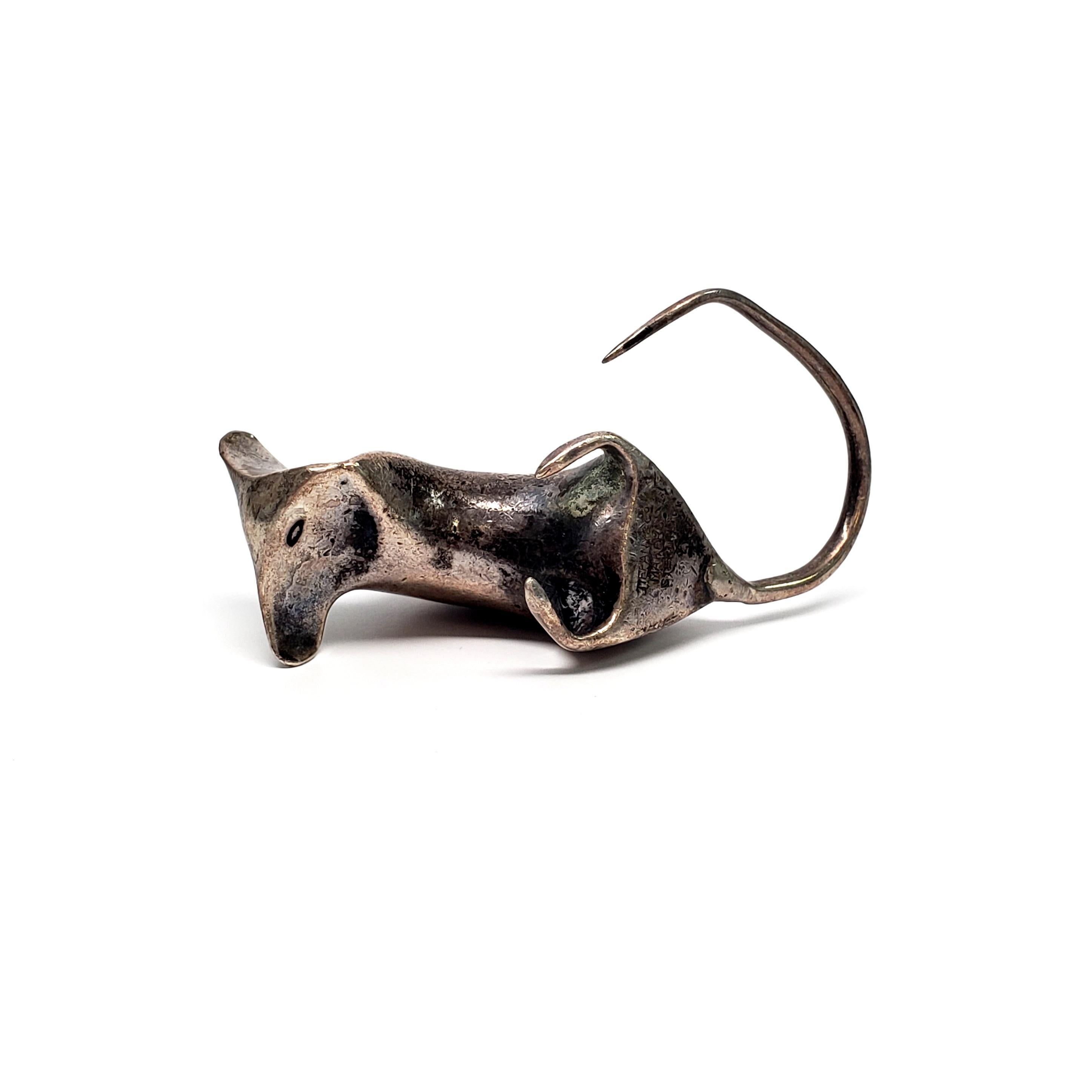 Women's or Men's Tiffany & Co. Sterling Silver Mouse Figurine or Paperweight