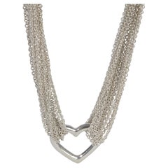 Tiffany & Co. Argento Collana a forma di cuore a più fili