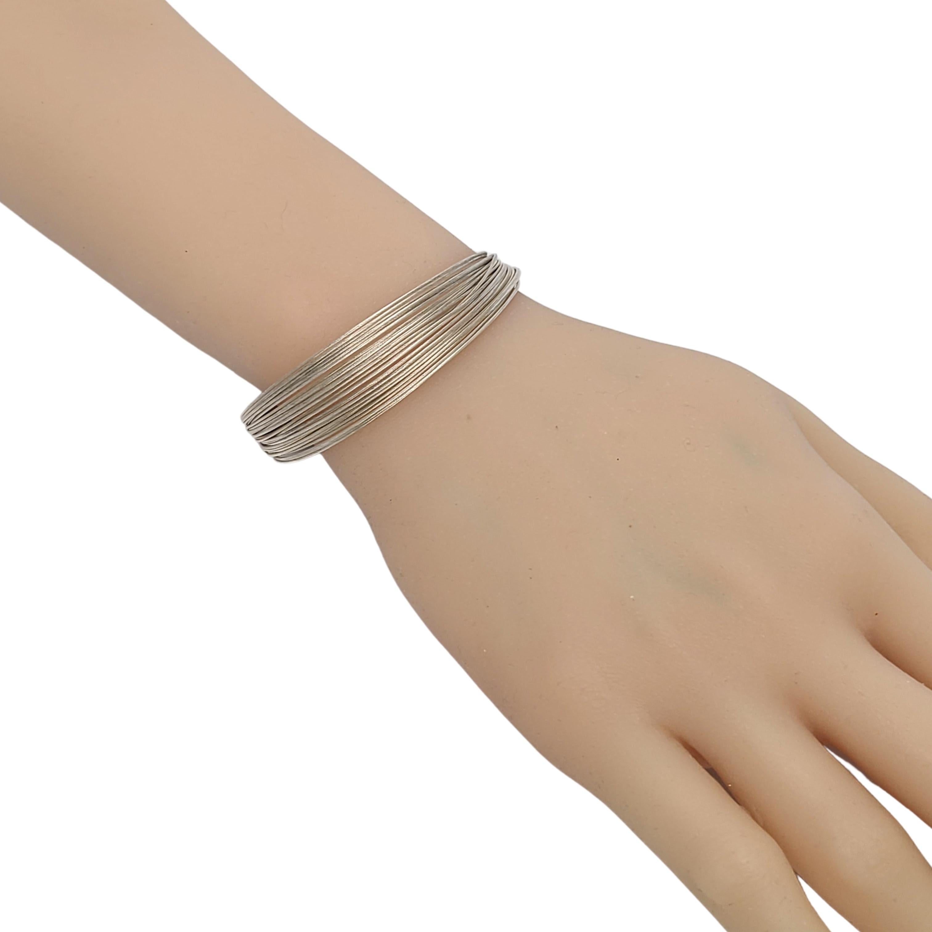 Women's Tiffany & Co. Sterling Silver Multi-Strand Wire Bracelet