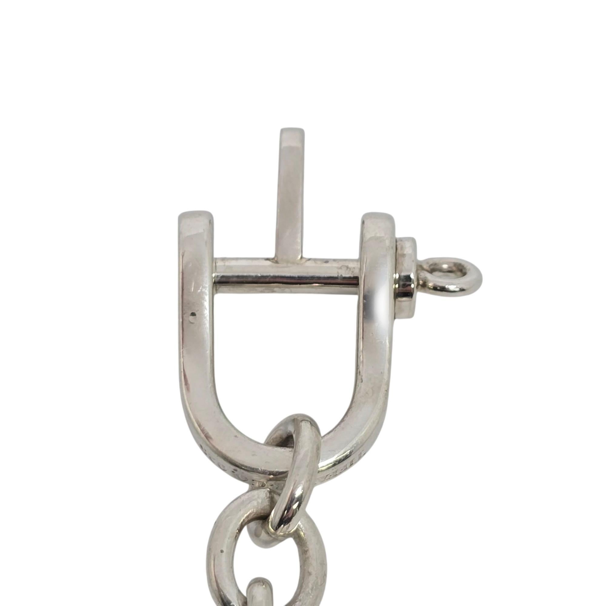 Tiffany & Co Sterling Silver Nautical Ship Wheel Compass Keychain #20982 3