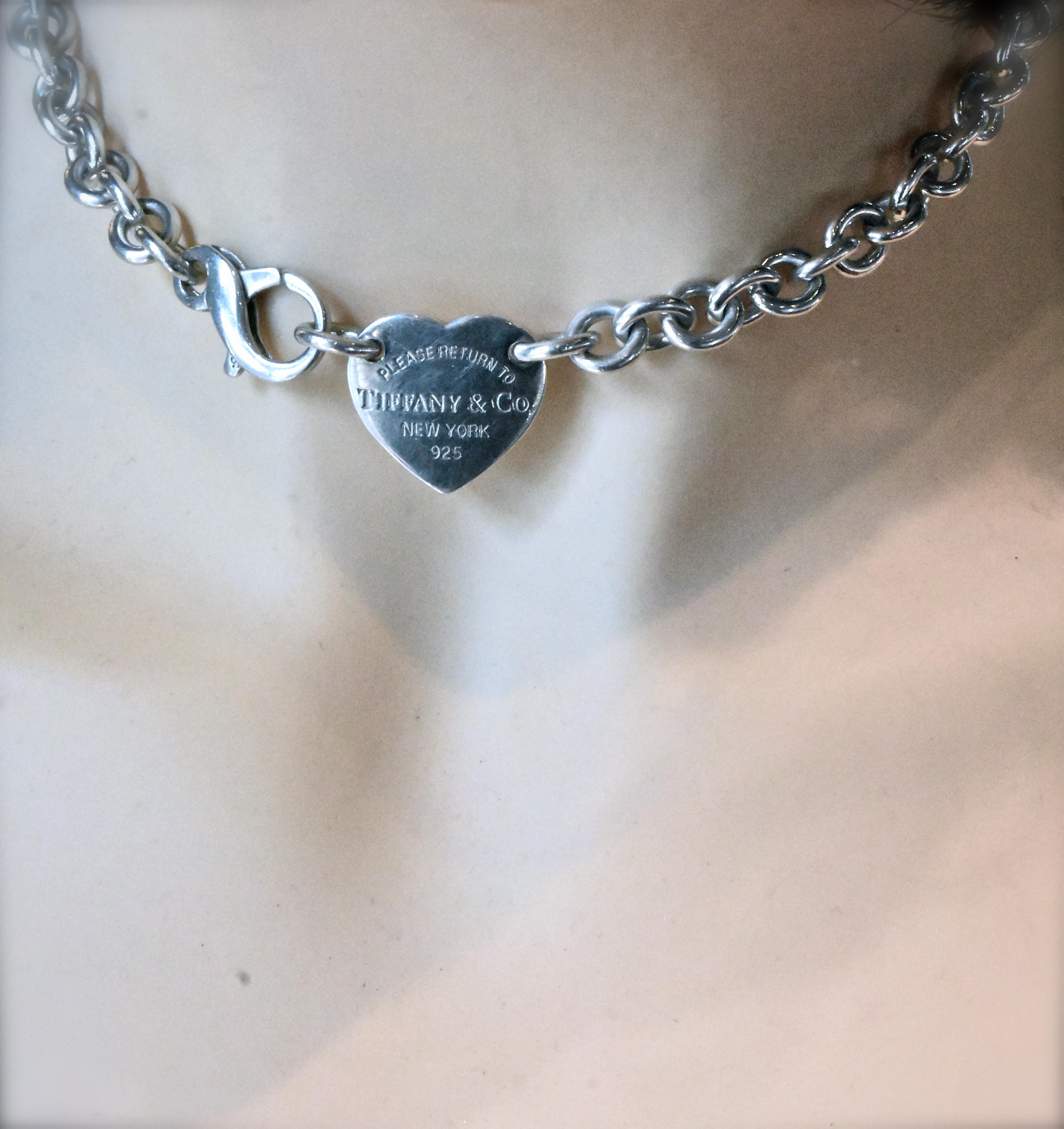 Contemporary Tiffany & Co. Sterling Silver Necklace