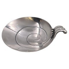 Tiffany & Co. Plato para frutos secos / caramelos de plata de ley en estilo moderno de mediados de siglo