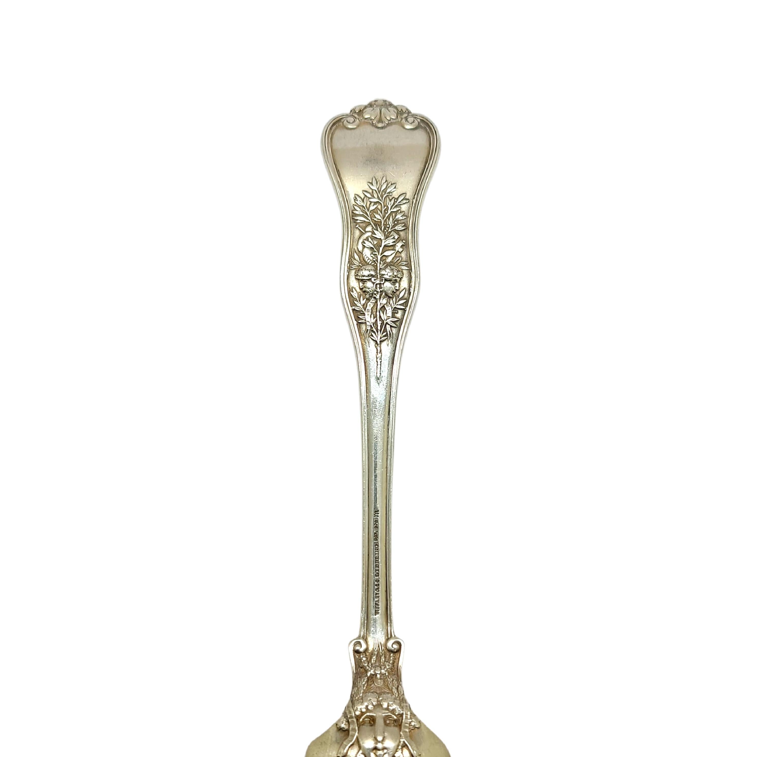Tiffany & Co Sterling Silver Olympian 3-Tine Salad Fork 2