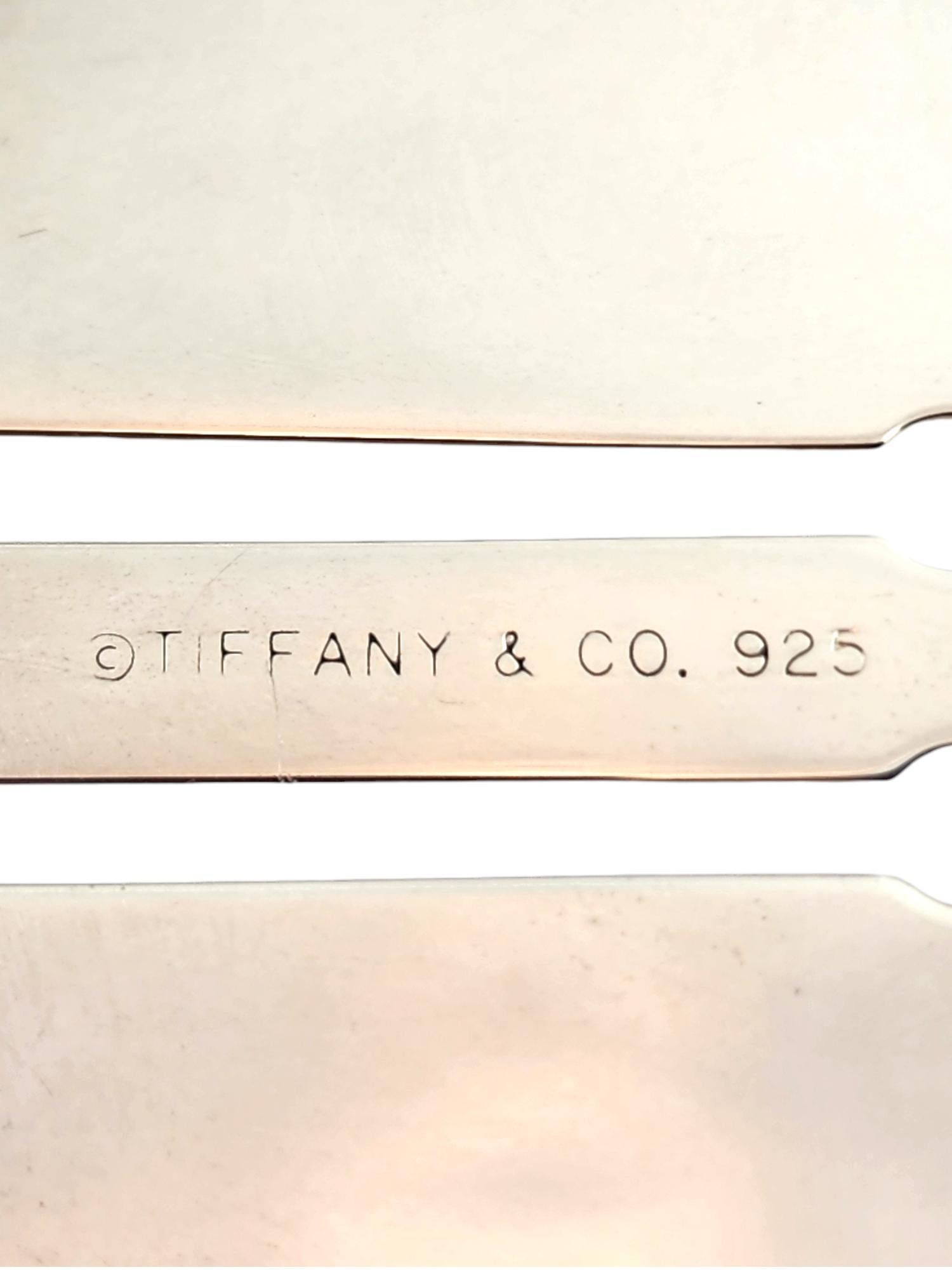 Tiffany & Co Sterling Silver Open Book Bookmark #18431 1