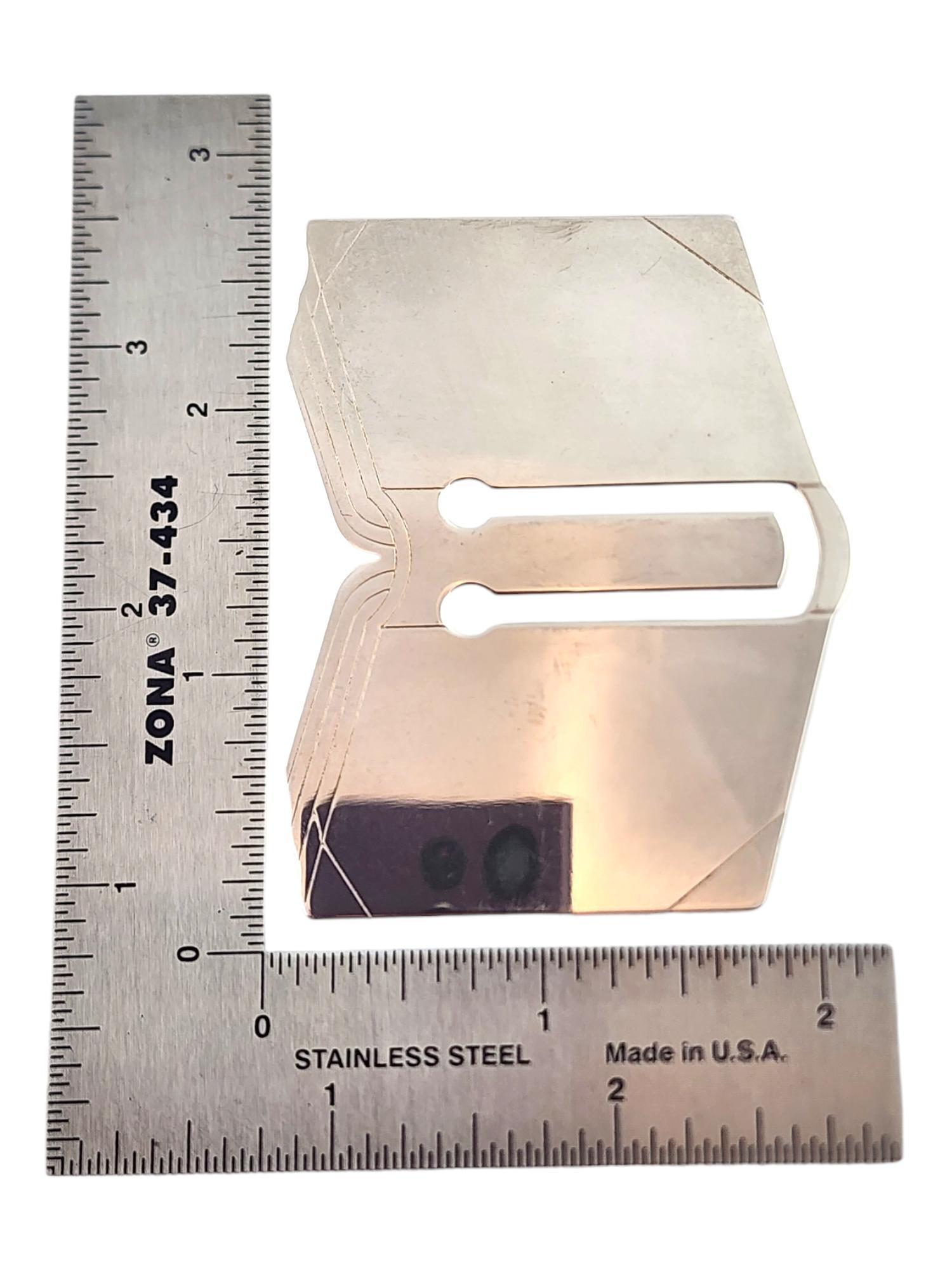 Tiffany & Co Sterling Silver Open Book Bookmark #18431 2