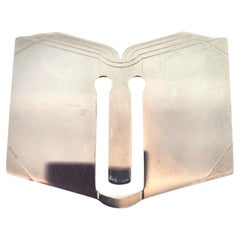 Tiffany & Co Sterling Silver Open Book Bookmark #18431