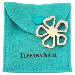 Tiffany & Co. Sterling Silver Open Flower Pendant #17593