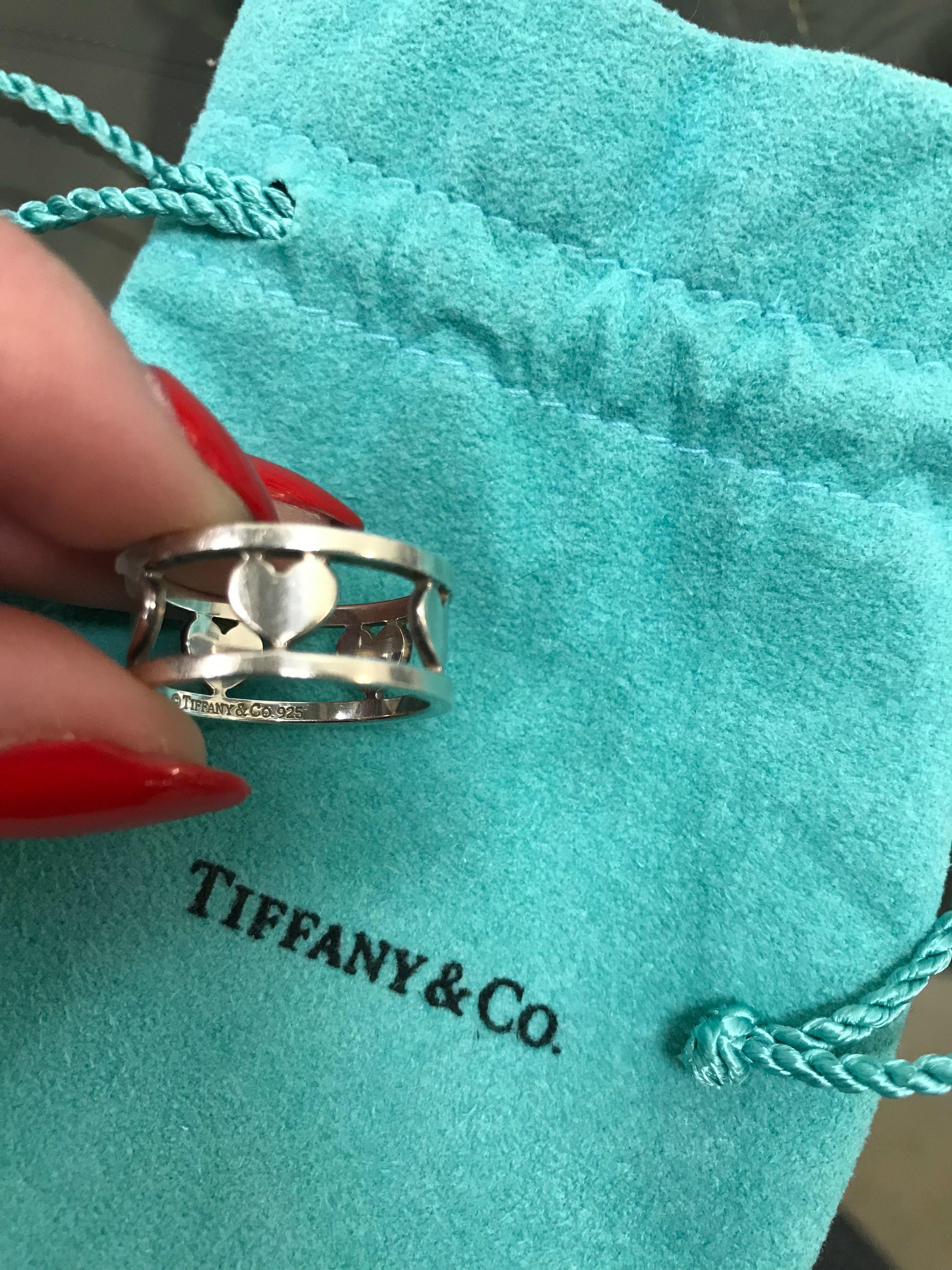 tiffany heart ring