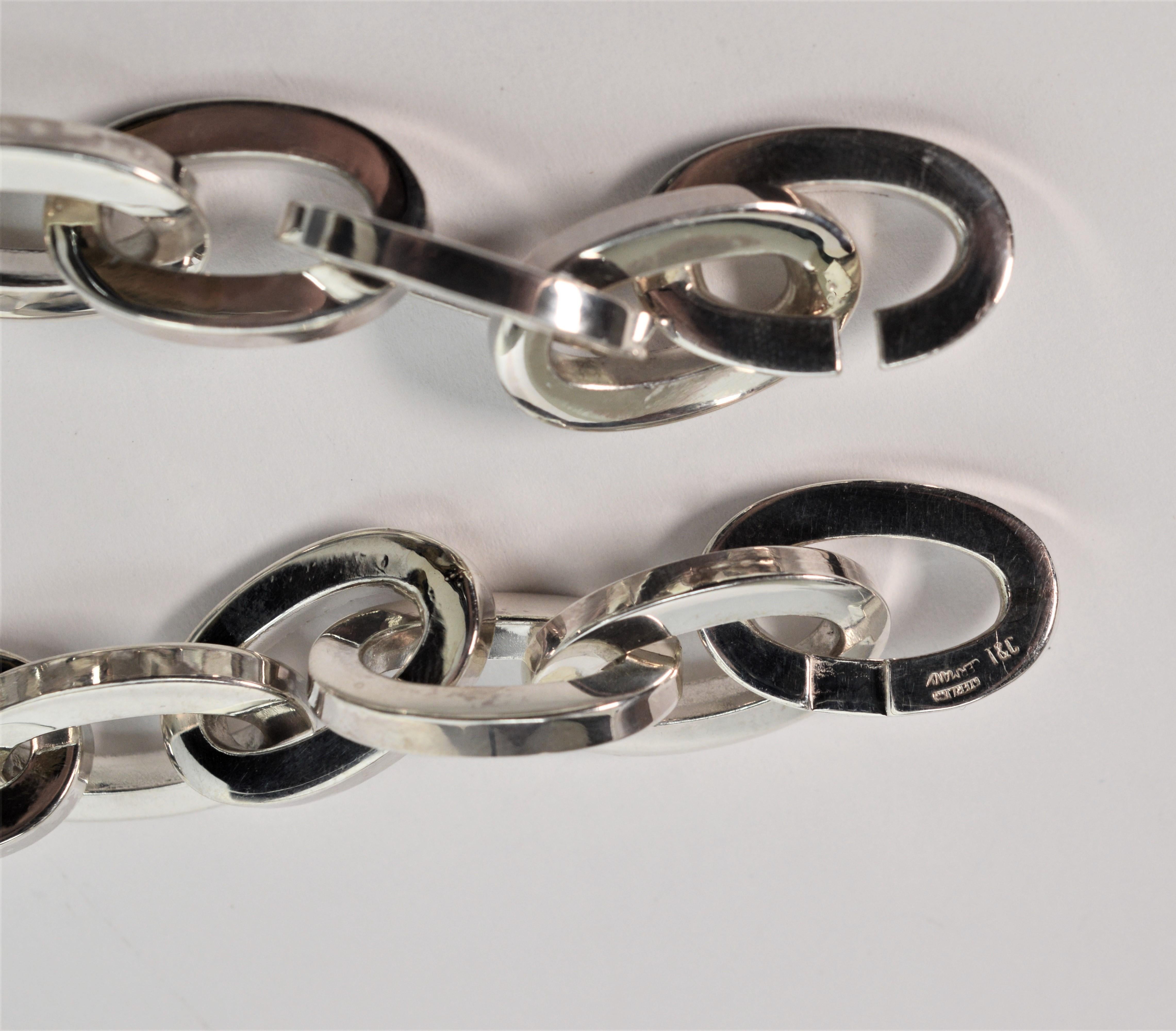 tiffany and co chain link bracelet