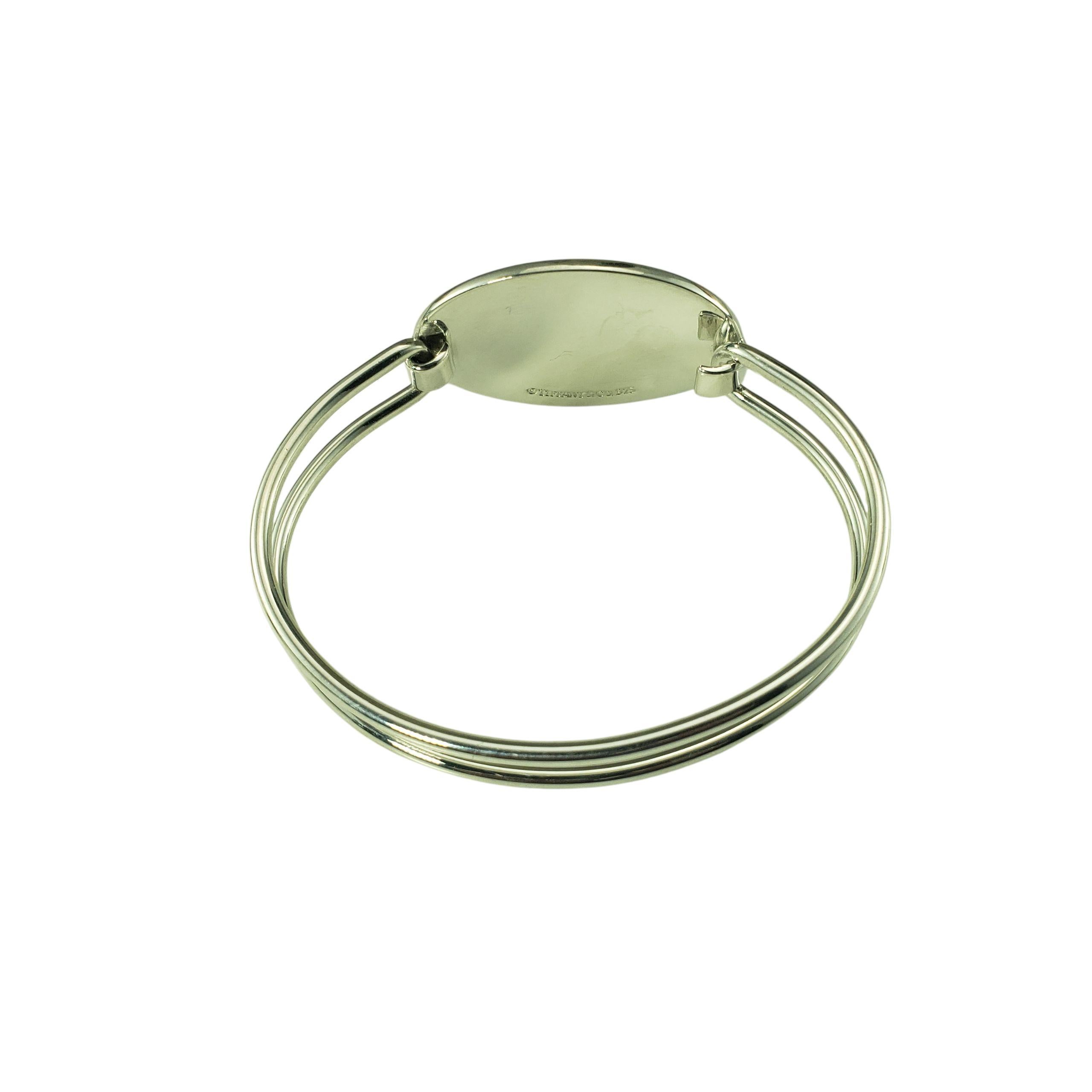 Tiffany & Co. Bracciale ID ovale in argento 925 #23256 in vendita 2