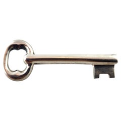 Tiffany & Co. Sterling Silver Oval Key Pin/Brooch #19085