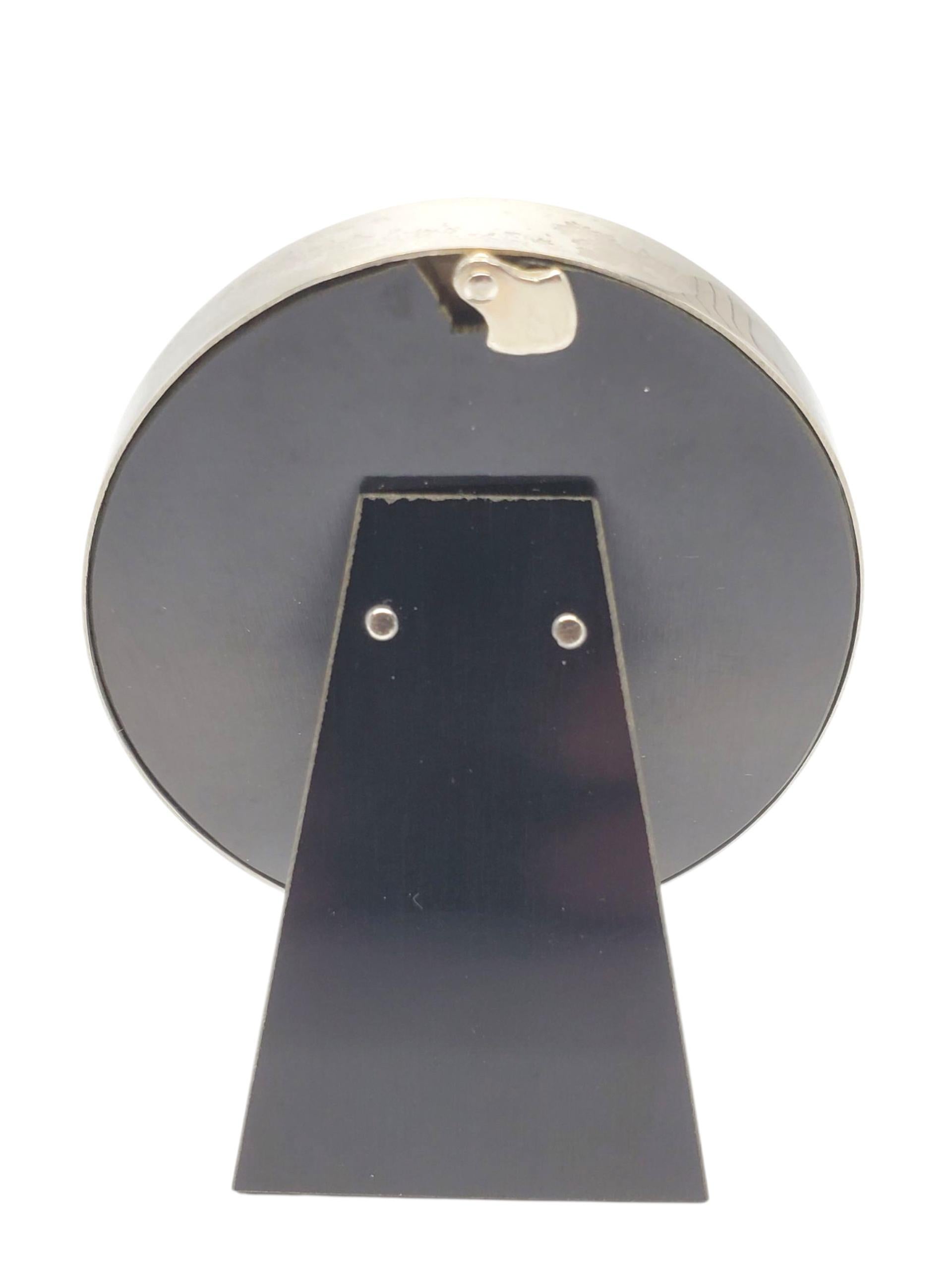 Contemporary Tiffany & Co. Sterling Silver Oval Picture Frame #22525 For Sale