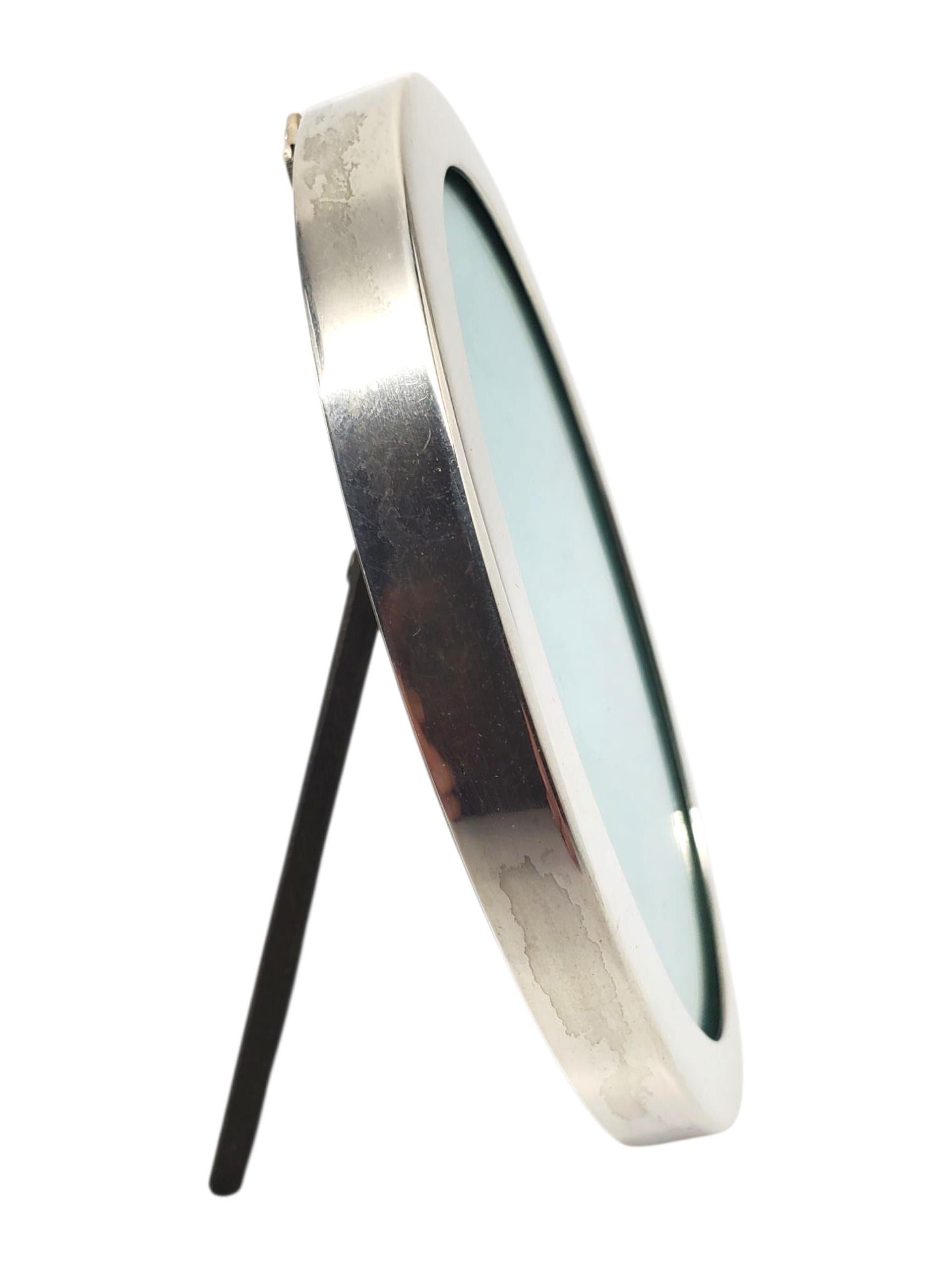 Tiffany & Co. Sterling Silver Oval Picture Frame #22525 In Good Condition For Sale In Washington Depot, CT