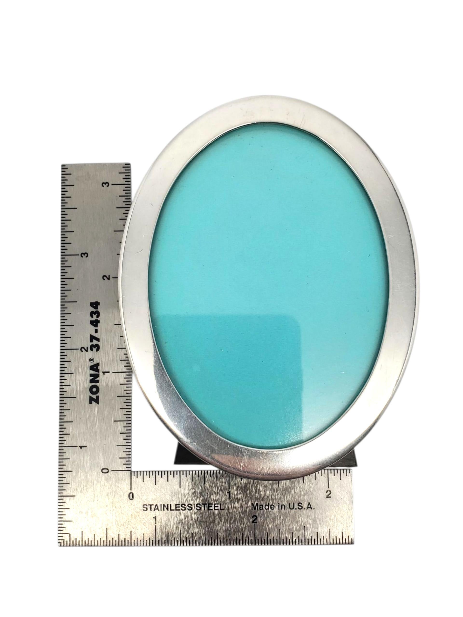 Tiffany & Co. Sterling Silver Oval Picture Frame #22525 For Sale 2