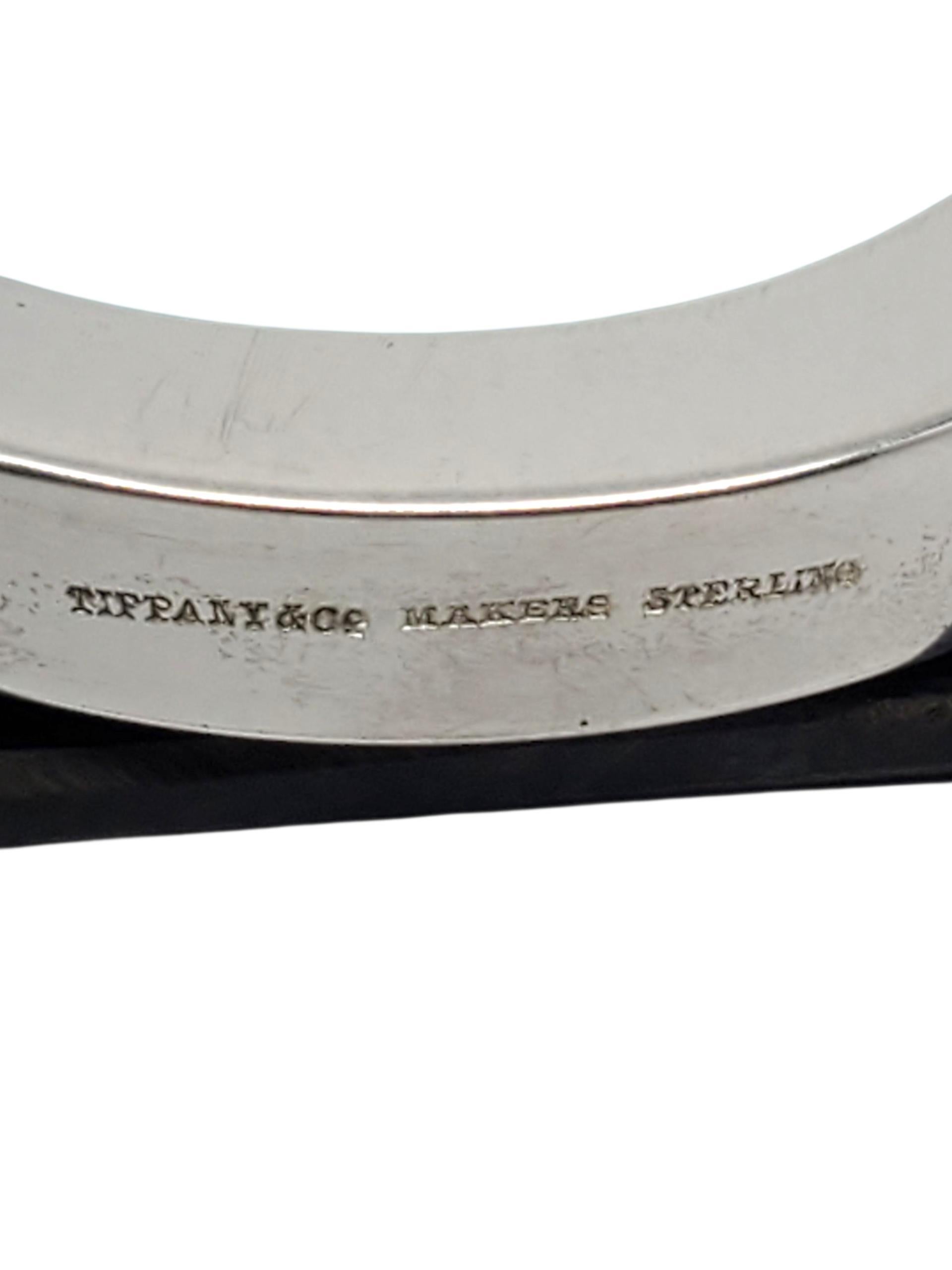 Tiffany & Co. Sterling Silver Oval Picture Frame #22525 For Sale 3