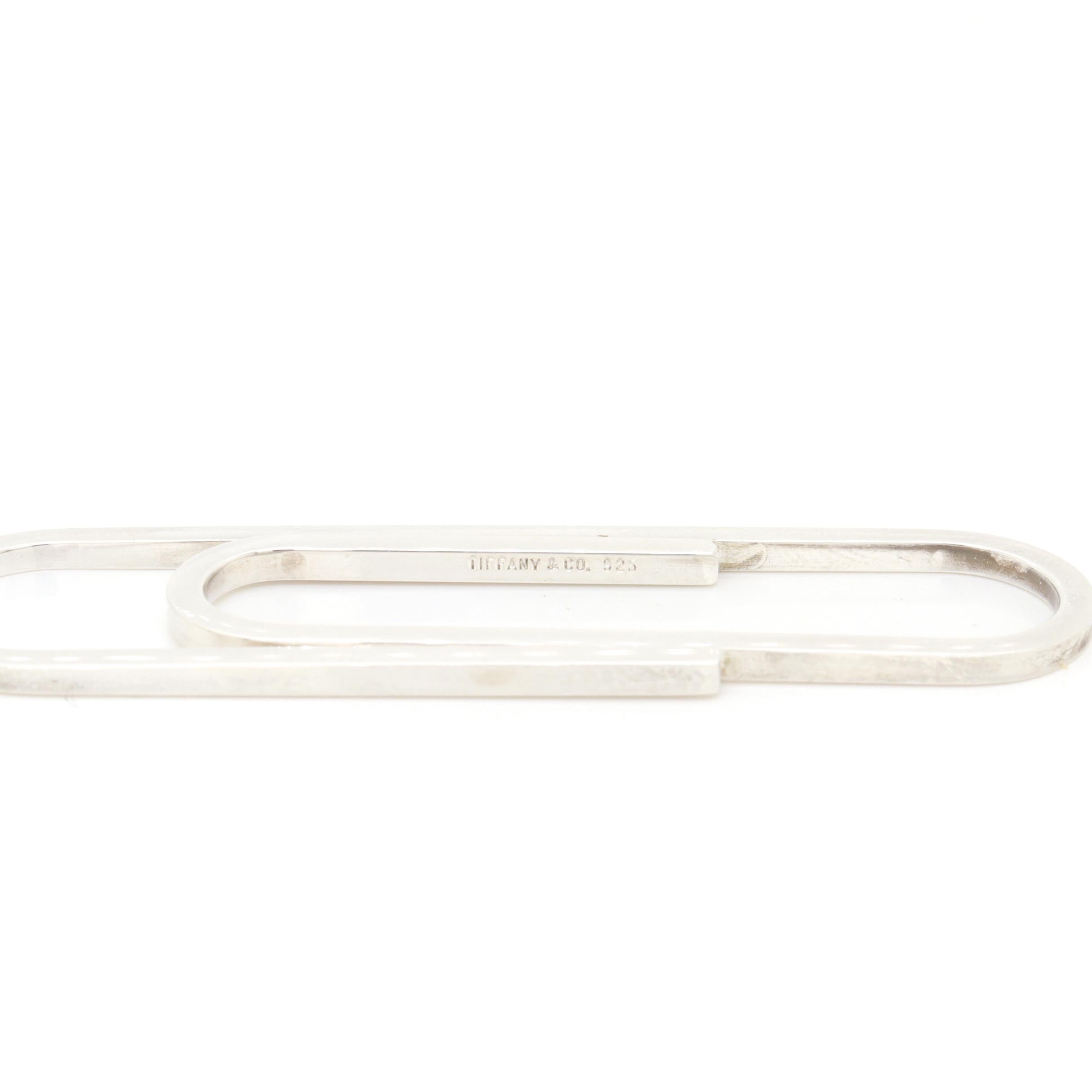 Tiffany & Co. Fermasoldi oversize in argento Sterling in vendita 2
