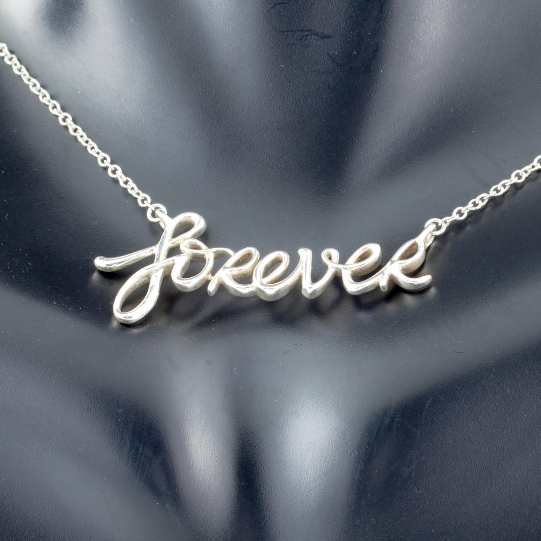 forever necklace tiffany