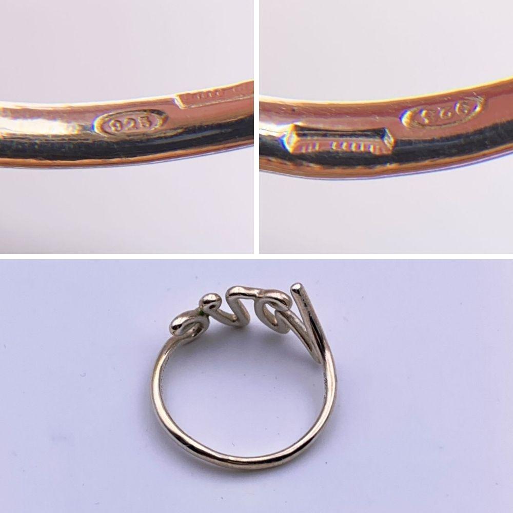 tiffany silver love ring