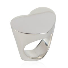 Tiffany & Co. Sterling Silver Paloma Picasso Heart Ring