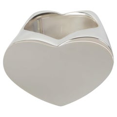 Tiffany & Co. Sterling Silver Paloma Picasso Heart Ring