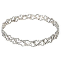 Tiffany & Co. Sterling Silver  Paloma Picasso Loving Heart Bracelet
