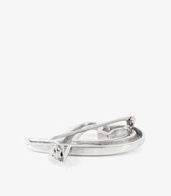 Tiffany & Co. Sterling Silver Paloma Picasso Loving Heart Brooch