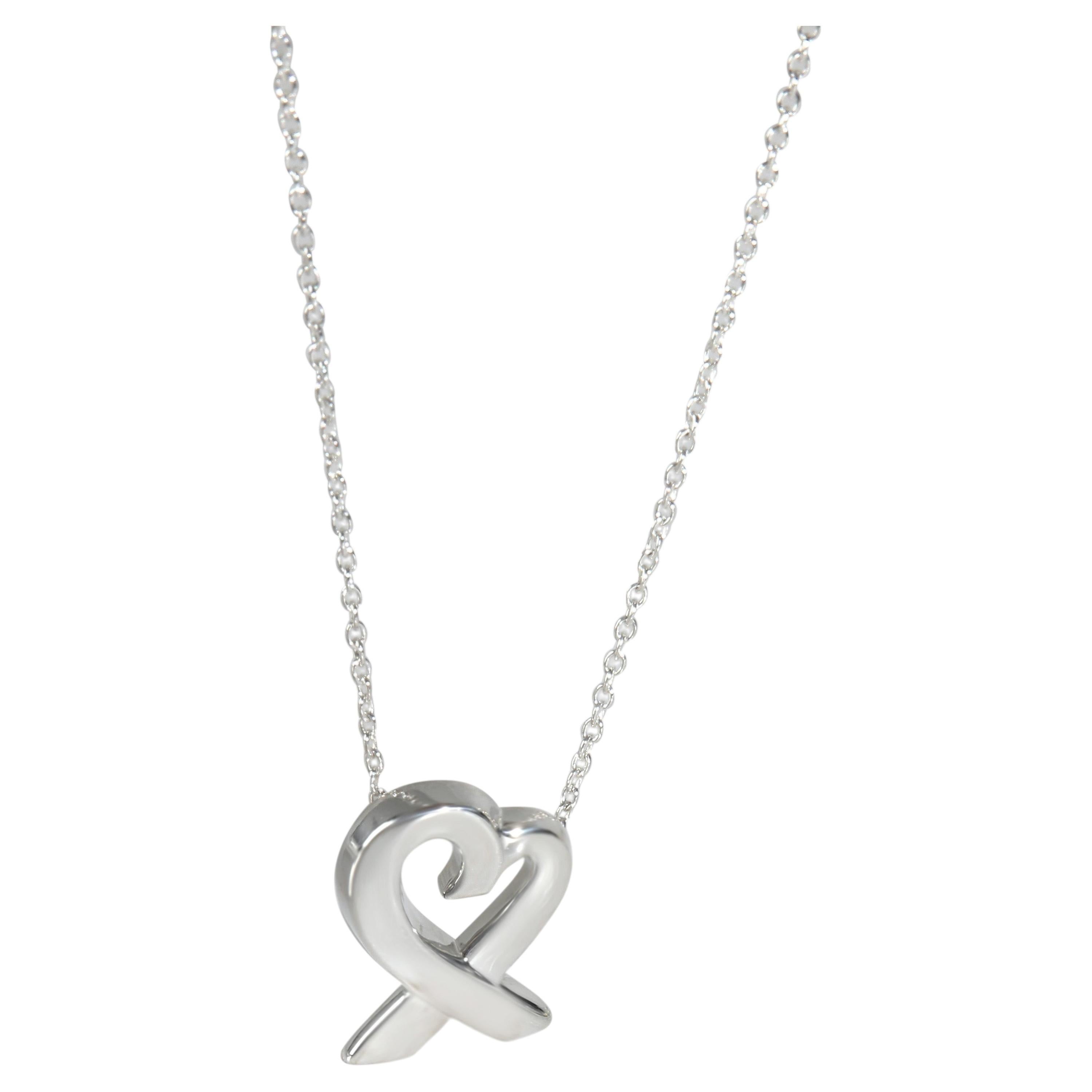 Tiffany & Co. Ciondolo "Loving Heart" di Paloma Picasso in argento sterling