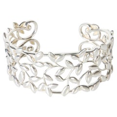 Tiffany & Co. Sterling Silver Paloma Picasso Olive Leaf Bracelet
