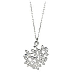 Tiffany & Co. Sterling Silver Paloma Picasso Olive Leaf Pendant