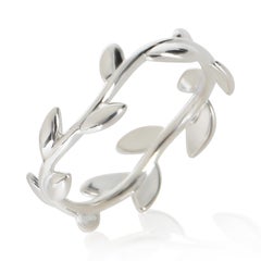 Tiffany & Co. Sterling Silver  Paloma Picasso Olive Leaf Ring