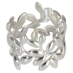 Tiffany & Co. Sterling Silver  Paloma Picasso Olive Leaf Ring