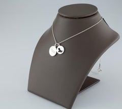 Tiffany & Co. Sterling Silver Paloma Picasso Peace Dove Pendant Necklace