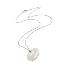 Tiffany & Co. Sterling Silver Paloma Picasso Round Disc Pendant