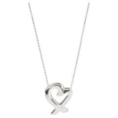Tiffany & Co. Sterling Silver Paloma Picasso Small Loving Heart Pendant