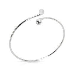 Tiffany & Co. Sterling Silver Paloma Picasso Teardrop Bypass Bracelet
