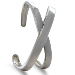 Tiffany & Co Sterling Silver Paloma's Picasso Graffiti X Cuff