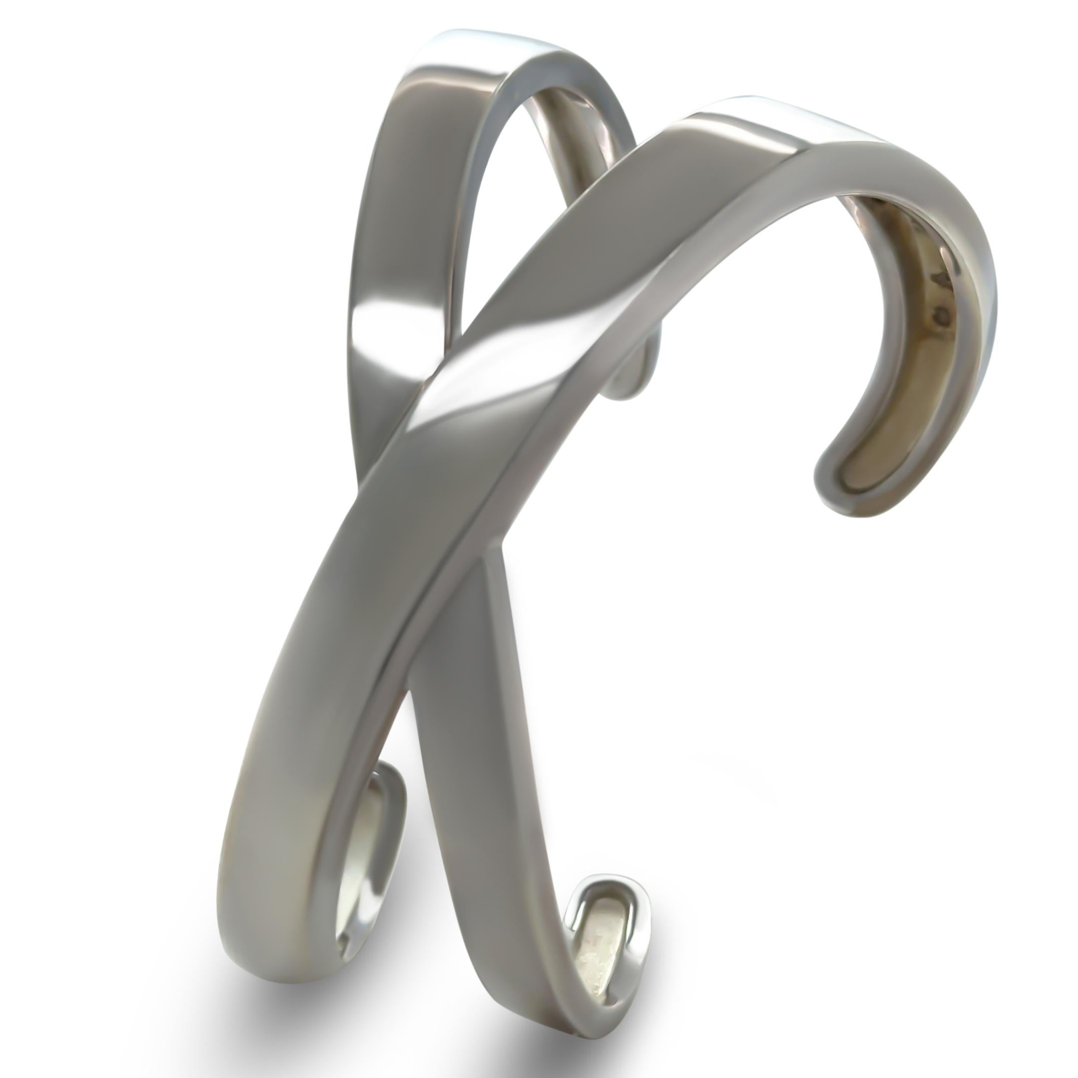 Women's Tiffany & Co Sterling Silver Paloma's Picasso Graffiti X Cuff