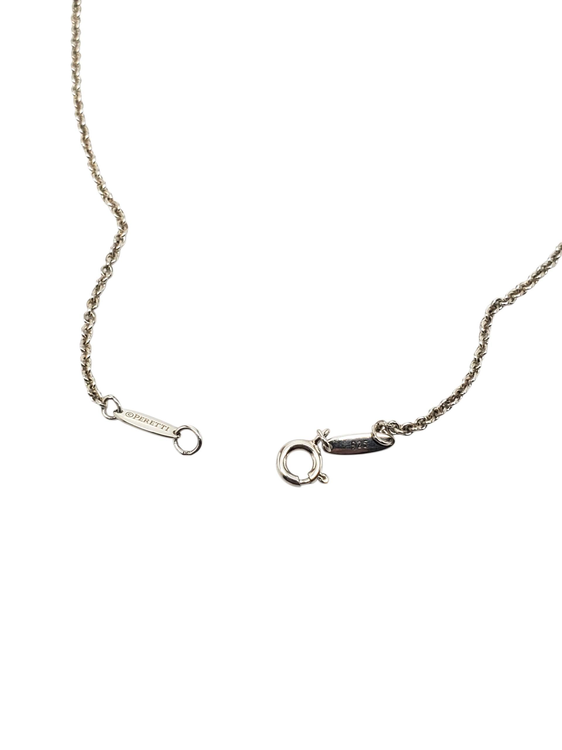 Donna Tiffany & Co. Collana con ciondolo con perle e nappe in maglia d'argento #22614 in vendita