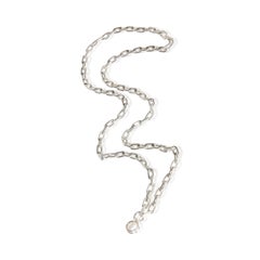 Tiffany & Co. Sterling Silver Pearl HardWear Wrap Necklace