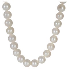 Tiffany & Co. Sterling Silver Pearl Ziegfeld 8-9mm Necklace