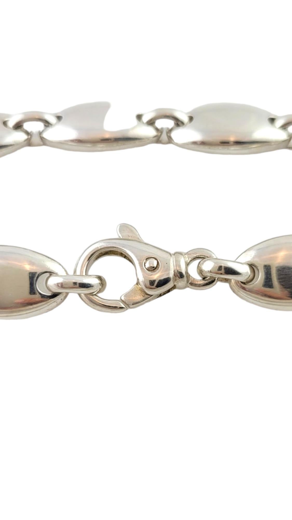 Tiffany & Co. Sterling Silver Pebble Bracelet #18122 In Good Condition In Washington Depot, CT