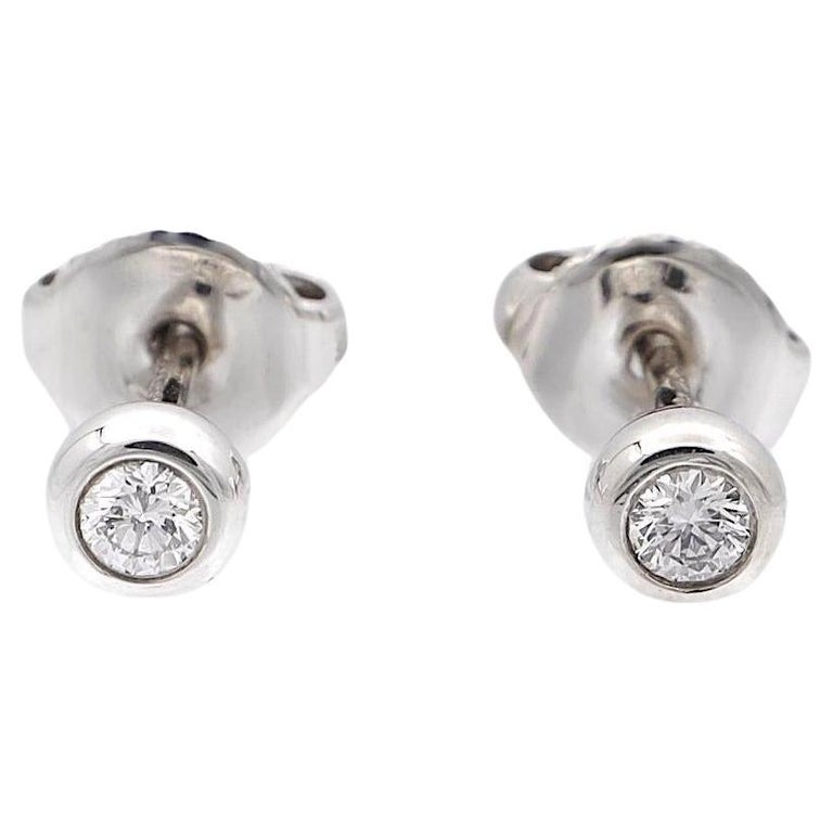 Pre-Loved Jewelry Tiffany Round Diamond Stud Earrings 1.40 F VS2
