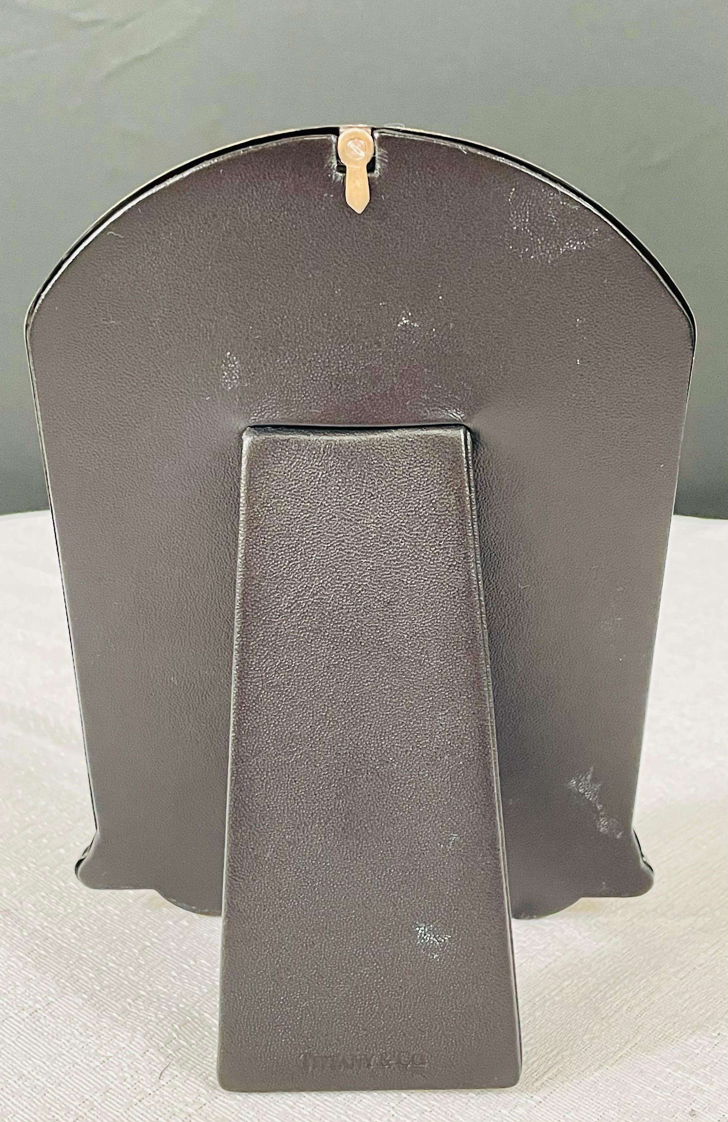 Spanish Tiffany & Co Sterling Silver Picture Frame with Car Design