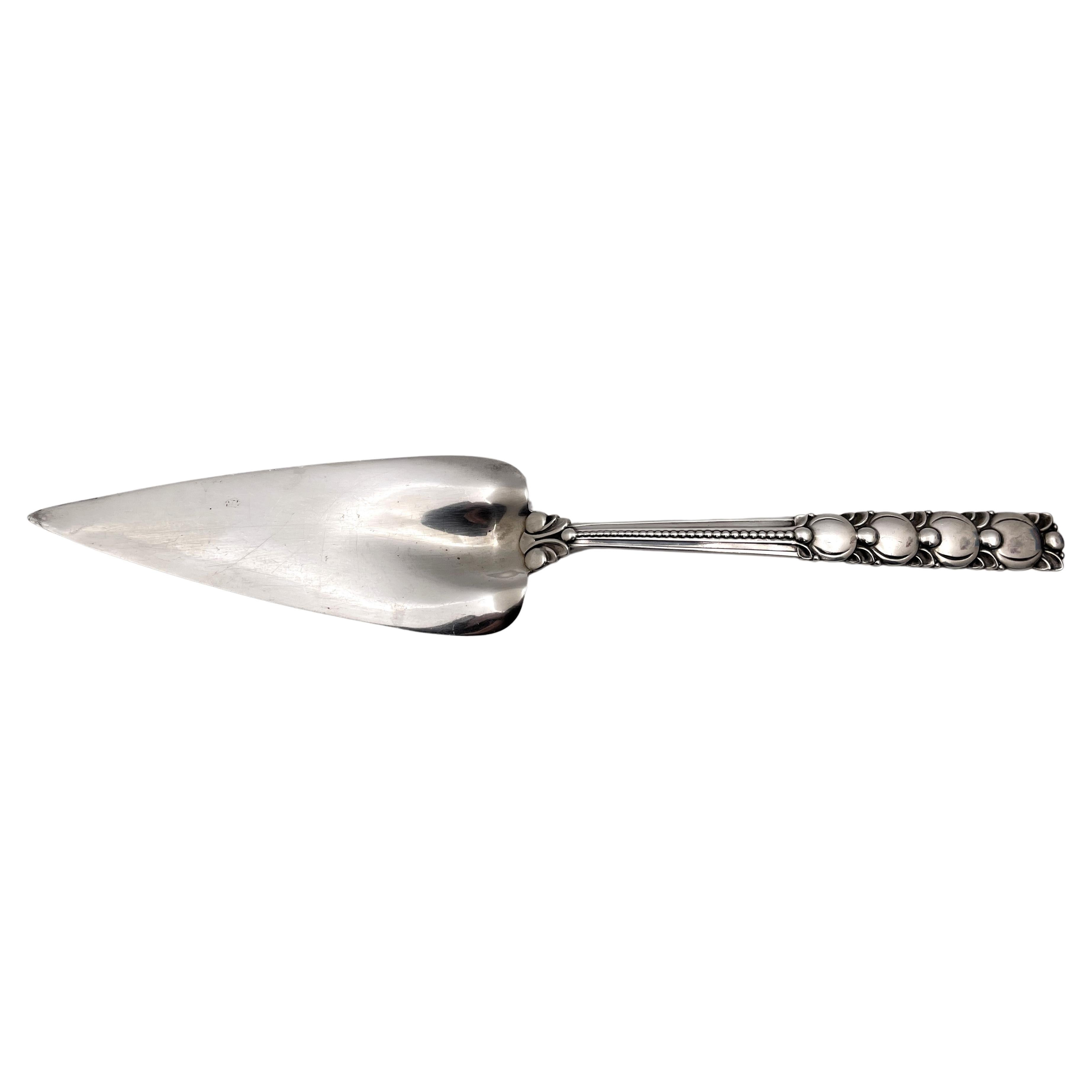 Tiffany & Co. Sterling Silver Pie or Cake Server in Tomato Pattern Art Deco For Sale